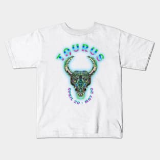 Taurus 10b Cerulean Kids T-Shirt